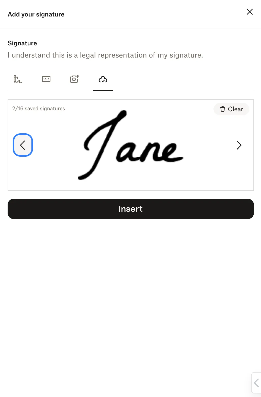 Updated signer app