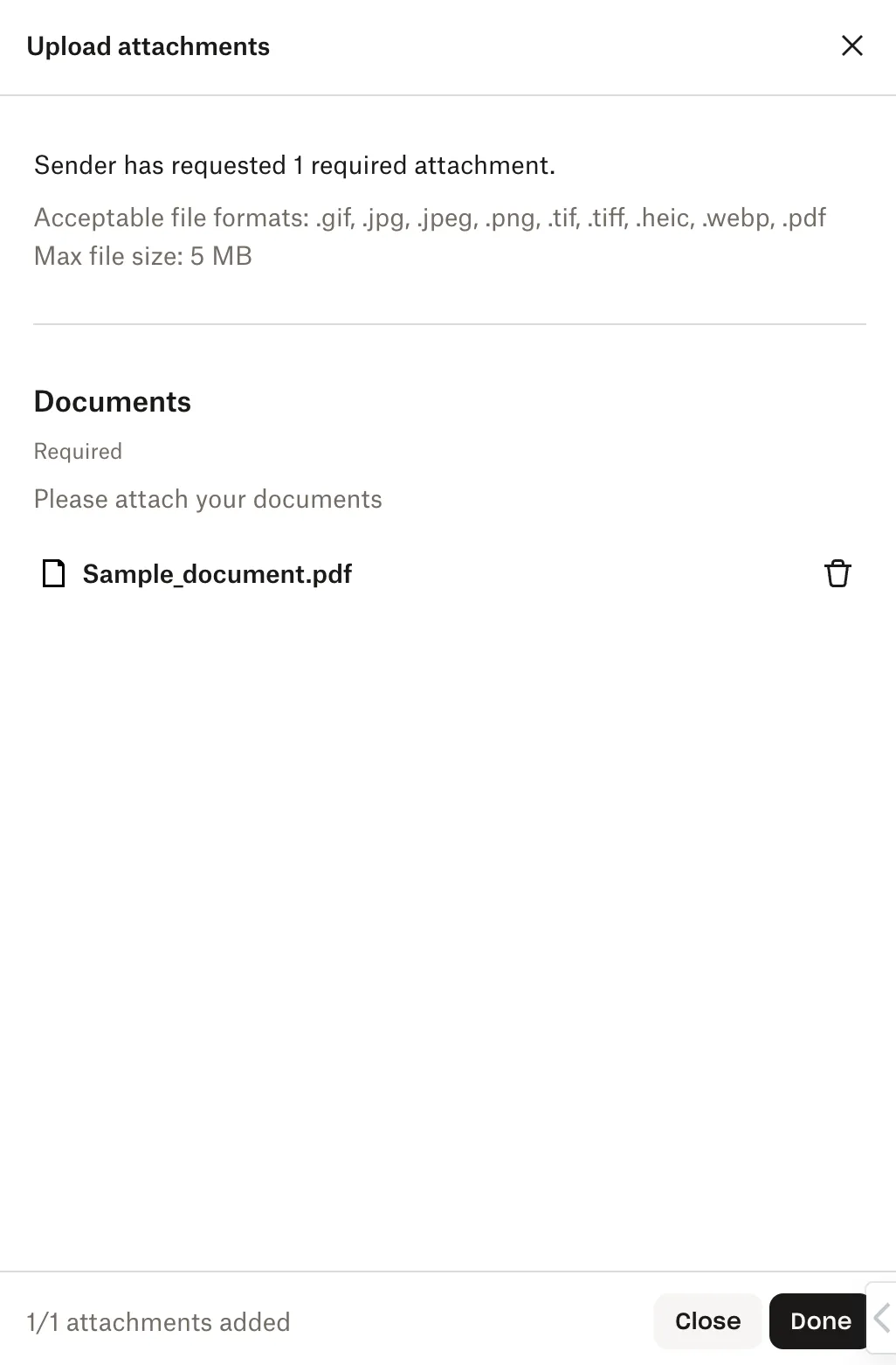 Updated signer app