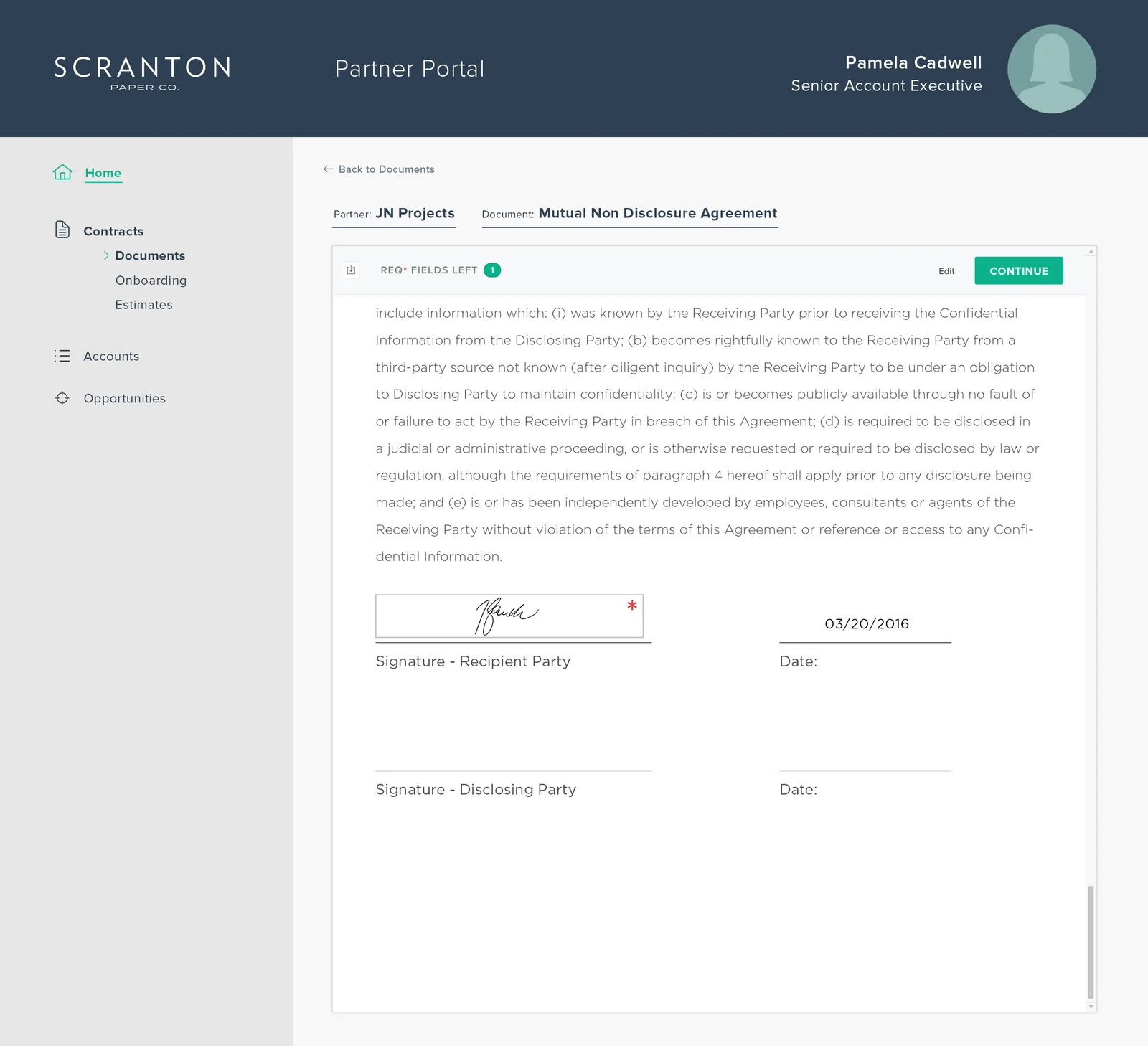 #width=550px; Shows the signature added to the personalized document