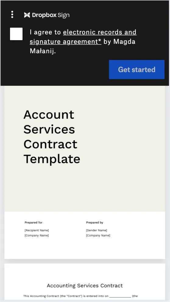 Current signer app