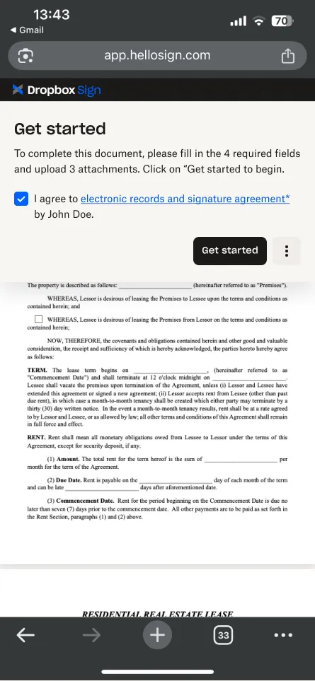 Updated signer app