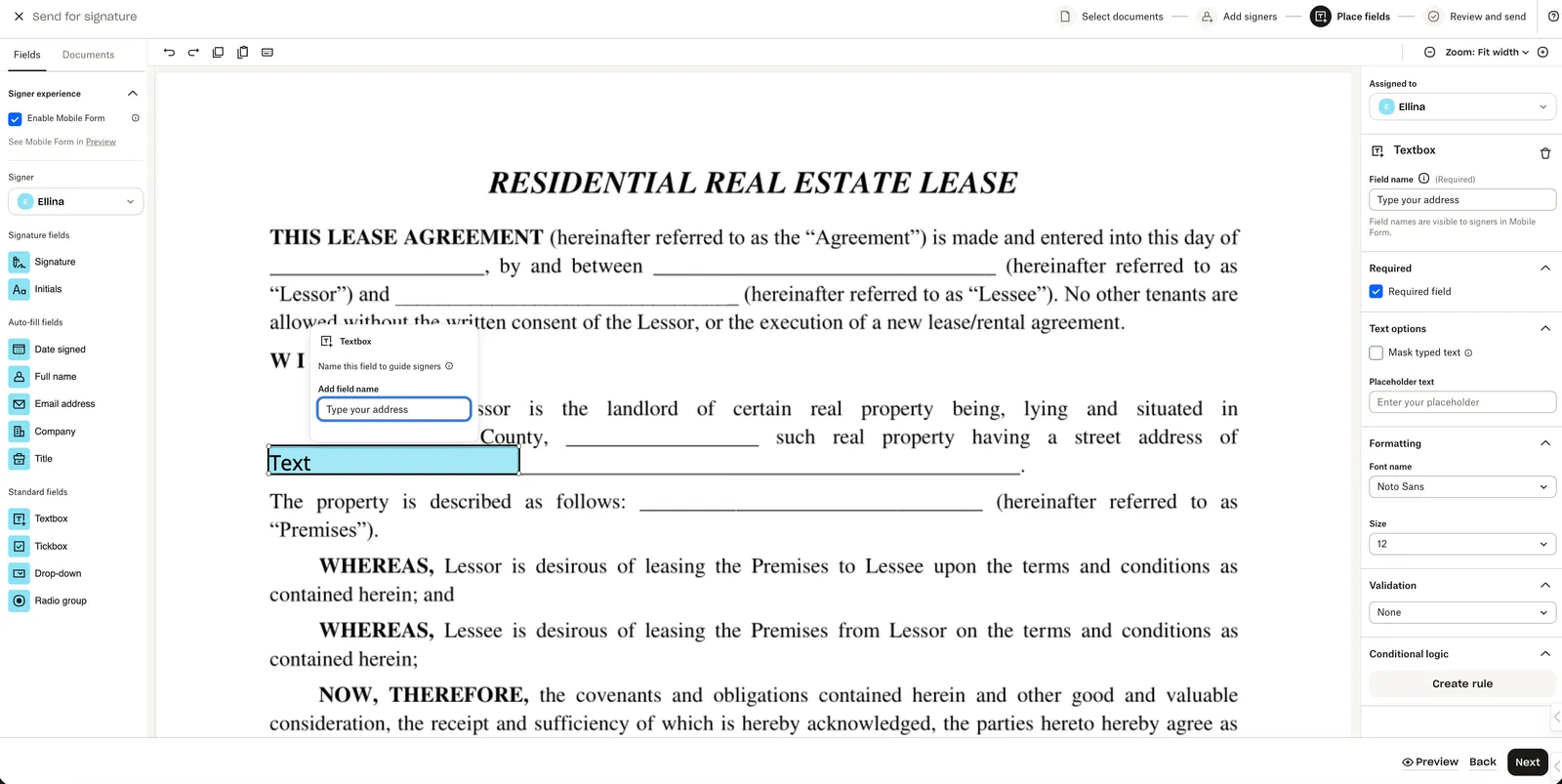 Updated signer app