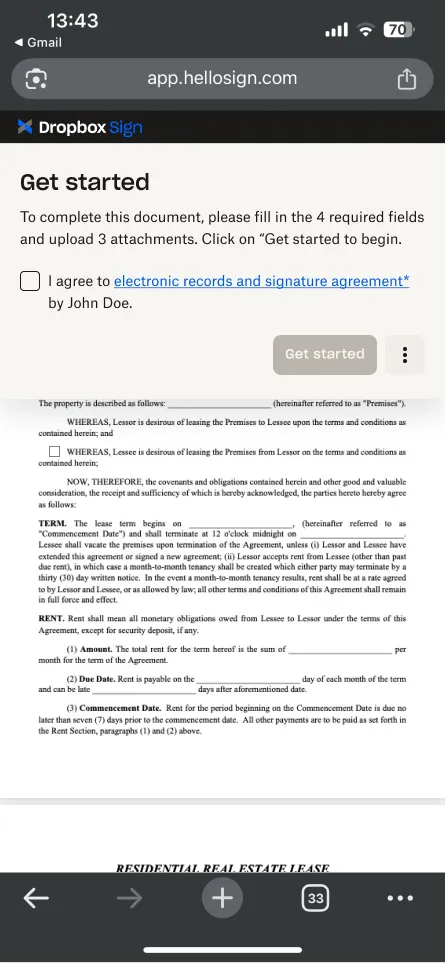 Updated signer app